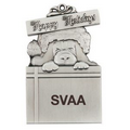 Stock Cast Relief Dog For Christmas Ornament